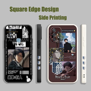 เคสโทรศัพท์มือถือ สําหรับ Samsung M01S A03 A13 A23 M02S A33 อนิเมะ ลีไว แอคเคอร์แมน Attack on titan Levi อนิเมะ ลีไว แอคเคอร์แมน Attack on titan Levi FGQ04