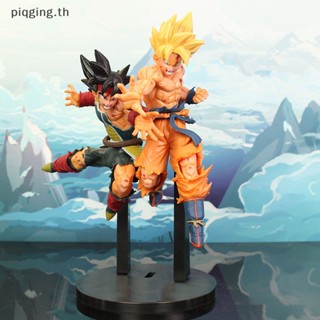 Piqging โมเดลดราก้อนบอล 4th Generation Son Goku Bardock Father and Son Wave