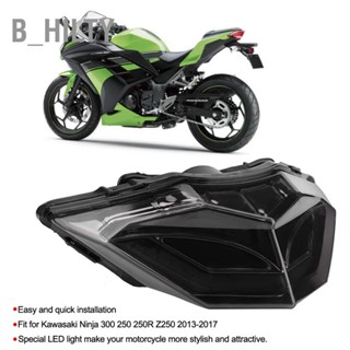 B_HILTY ไฟท้ายรถจักรยานยนต์พร้อมไฟเลี้ยวไฟเบรคสำหรับ Ninja 300 250 250R Z250