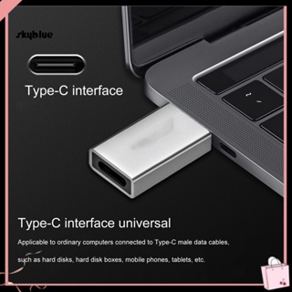 [Sy] อะแดปเตอร์ชาร์จ แปลงข้อมูล Type-c ตัวเมีย เป็น USB 30 อะลูมิเนียมอัลลอย สําหรับโทรศัพท์มือถือ