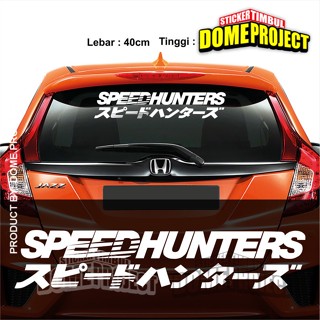 Speedhunters สติกเกอร์ติดกระจกมองหลังรถยนต์ กว้าง 40 ซม.