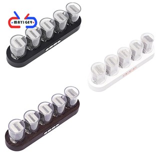 นาฬิกาดิจิทัลตั้งโต๊ะ พร้อมไฟ RGB LED สําหรับตกแต่งบ้าน 1 ชิ้น