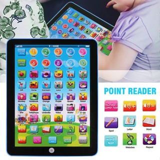 Educational Tablet English Learning Pad Toy for Kids Toddlers Boys Girls Gift