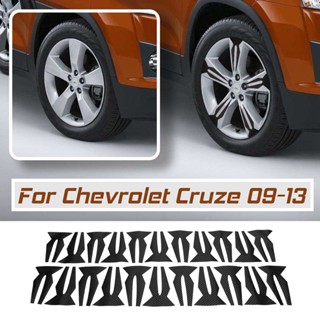 สติกเกอร์คาร์บอนไฟเบอร์ 4D สําหรับติดตกแต่งล้อรถยนต์ Chevrolet Cruze 2009 2010 2011 2012 2013 20 ชิ้น