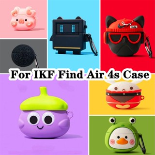 【Case Home】เคสหูฟัง แบบนิ่ม ลายการ์ตูน สําหรับ IKF Find Air 4s Find Air 4s