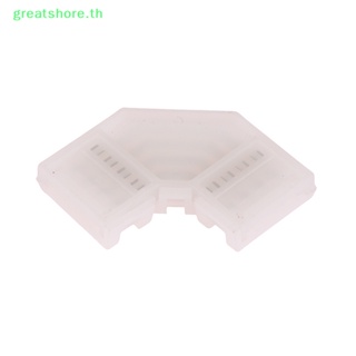 Greatshore แถบไฟ LED RGB เชื่อมต่อมุม 10 มม. รูปตัว L 4pin สําหรับเทปไฟ 5050 TH