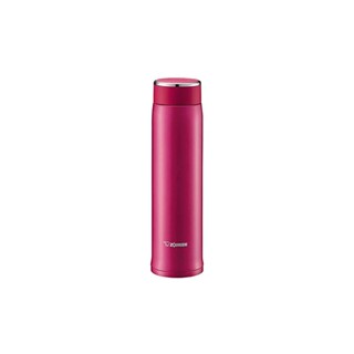 ZOJIRUSHI Water Bottle Stainless Steel Mug Bottle, Direct Drink, 600ml Deep Cherry Pink SM-LA60-PV