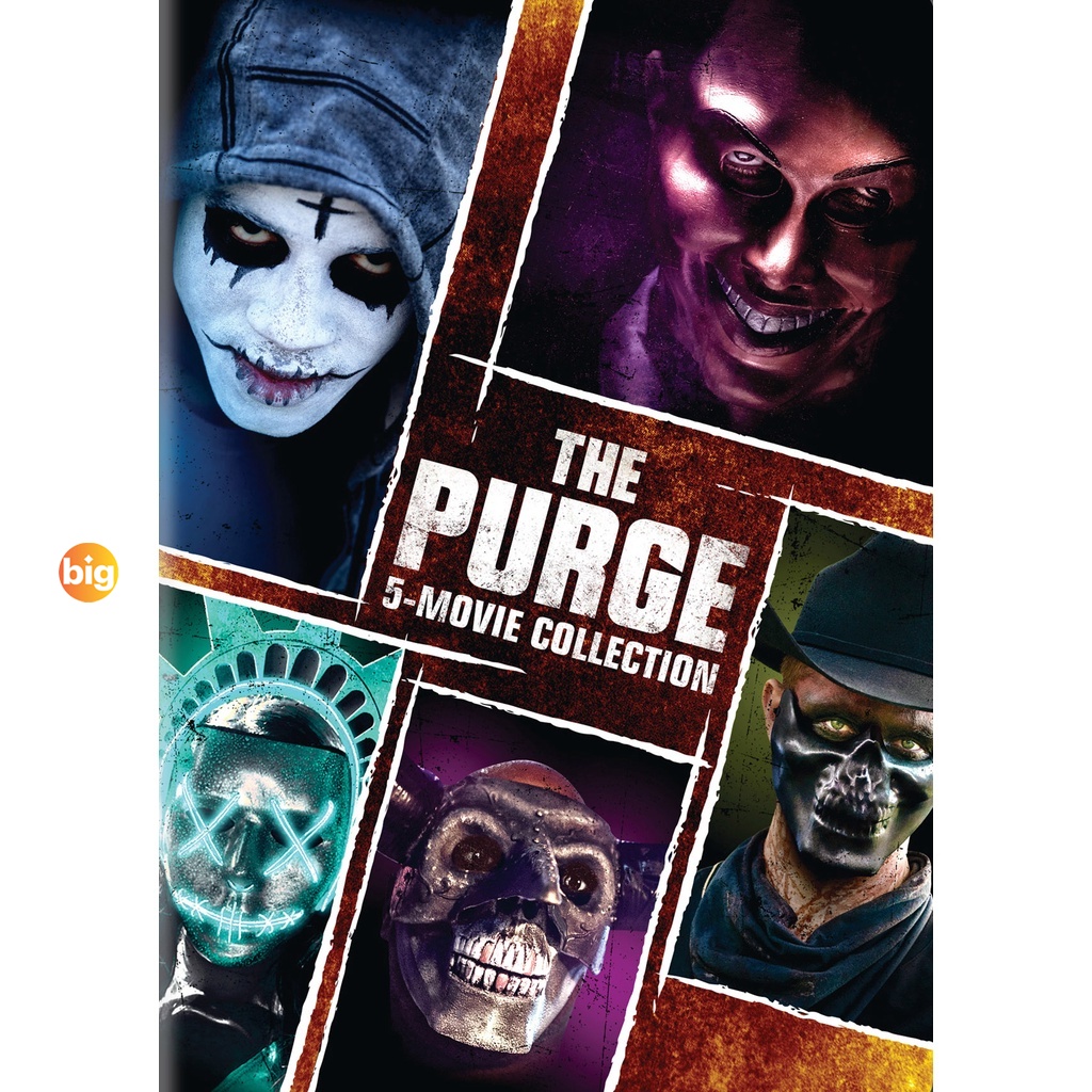 แผ่น DVD หนังใหม่ The Purge คืนอำมหิต ภาค 1-5 DVD Master เสียงไทย (เสียง ไทย/อังกฤษ | ซับ ไทย/อังกฤษ) หนัง ดีวีดี