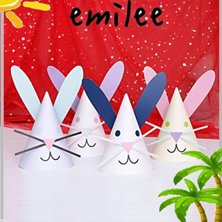 Emilee หมวกแก๊ป ลายกระต่ายน่ารัก DIY ของขวัญวันเกิด สําหรับเด็ก 1 ชิ้น