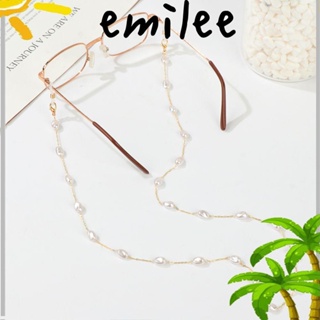 Emilee สายโซ่คล้องแว่นตากันแดด ประดับไข่มุก ใส่สบาย สําหรับผู้หญิง