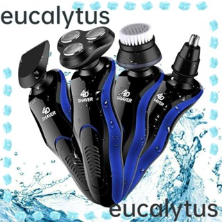 Eucalytus1 ปัตตาเลี่ยนไฟฟ้าไร้สาย 4 In 1 ชาร์จไฟได้ สําหรับผู้ชาย