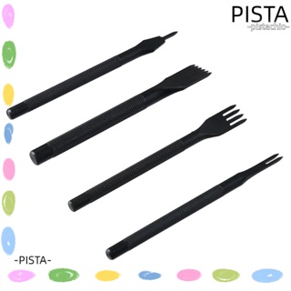 Pista เพชรเย็บหนัง ทรงกลม 3 มม. 1 2 4 6 DIY 4 ชิ้น