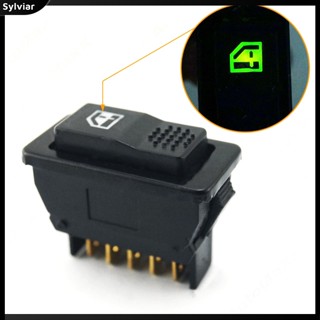 [sylviar] สวิตช์หน้าต่างรถยนต์ 12v 24v 5-pin