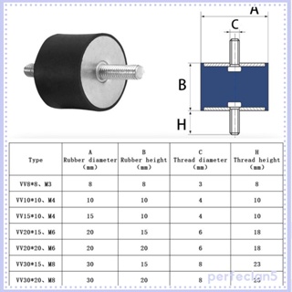 [Perfeclan5] อุปกรณ์เมาท์ขาตั้งยาง ป้องกันการสั่นสะเทือน สําหรับเครื่องยนต์เบนซิน 4 ชิ้น