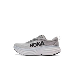 Hoka ONE ONE Bondi 8 รองเท้าผ้าใบลําลอง ระบายอากาศ เหมาะกับการวิ่ง เล่นกีฬา แฟชั่นสําหรับผู้ชาย ผู้หญิง hqaexl22 19263