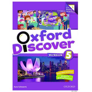 Bundanjai (หนังสือเรียนภาษาอังกฤษ Oxford) Oxford Discover 5 : Workbook +Online Practice (P)