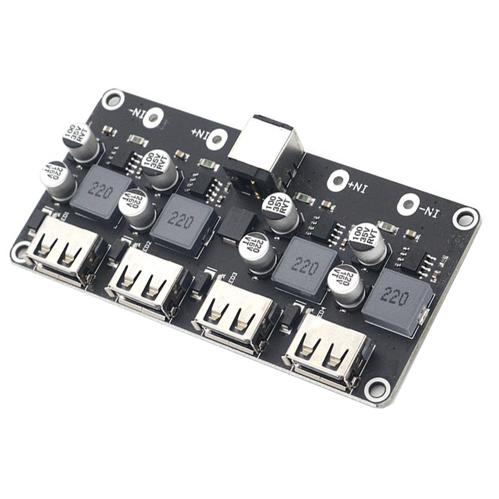 Qc3.0 QC2.0 USB DC-DC Buck Converter โมดูลขั้นตอนลงชาร์จไปยัง Fast Quick Charger Circuit Board