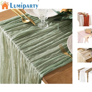 Lumiparty ผ้าปูโต๊ะชีส ผ้าโปร่ง สไตล์โบโฮ สําหรับงานแต่งงาน เจ้าสาว เบบี้ชาวเวอร์ งานเลี้ยงวันเกิด