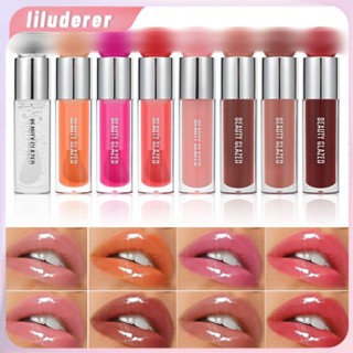 Beauty Glazed 8-color Plumping Lip Oil Dyed Lip Liquid Moisturizing Lip Gloss Toot Lip คุณภาพสูง HO