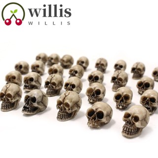 Willis หัวกะโหลก ขนาดเล็ก สําหรับตกแต่งสวน กระถางดอกไม้ 20 ชิ้น