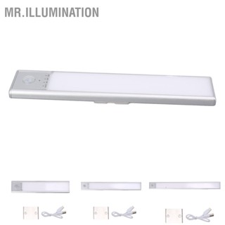 MR.ILLUMINATION Motion Sensor Cabinet Light USB Type C LED 120 องศาเหนี่ยวนำในร่ม สำหรับบ้าน