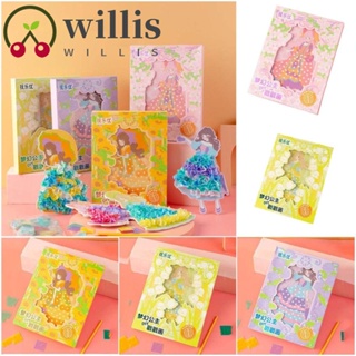 Willis สติกเกอร์ ลายกราฟฟิตี้ โป๊กเกอร์ เจ้าหญิง DIY สําหรับตกแต่งหนังสือ