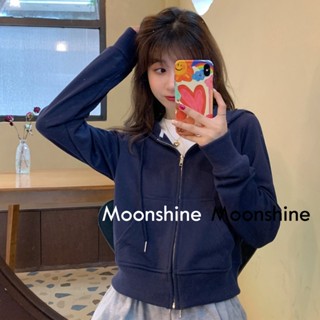 Moon  เสื้อกันหนาว เสื้อคลุม ย้อนยุคในอเมริกา oversize 2023 NEW ins สวย สบาย สวยงาม A98J25Z 36Z230909