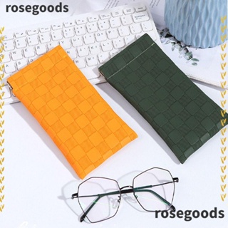 Rosegoods1 กระเป๋าแว่นกันแดด หนัง PU ทนแรงกด แฟชั่น สําหรับนักเรียน