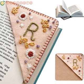 Aelegant ที่คั่นหนังสือ ทรงสามเหลี่ยม แบบเย็บติดกัน สร้างสรรค์ เครื่องเขียน ของขวัญ สําหรับคุณครู อ่านหนังสือ