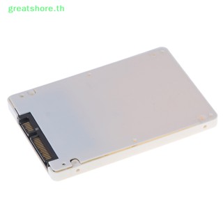 Greatshore อะแดปเตอร์การ์ด msata ssd เป็น 2.5 นิ้ว sata3 พร้อมเคส TH