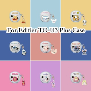 พร้อมส่ง!  เคสหูฟัง แบบนิ่ม ลายการ์ตูน สําหรับ Edifier TO-U3 Plus TO-U3 Plus