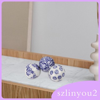 [szlinyou2] ชามเซรามิคใส ลายพอร์ซเลน สําหรับอาบน้ํานก โรงแรม 3 ชิ้น