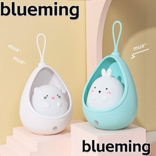 Blueming2 โคมไฟซิลิโคน LED รูปสัตว์น่ารัก ชาร์จ USB ควบคุมเซนเซอร์ สร้างสรรค์ สําหรับติดผนังเด็ก