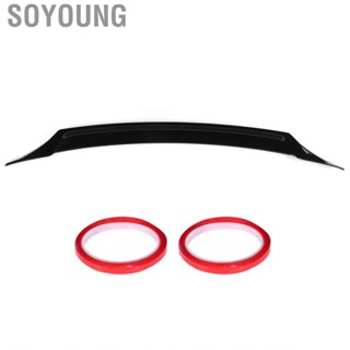 Soyoung Glossy Black Trunk Lid Spoiler Wing Refit Accessories Fit for Mazda 3 Axela 2013-2018