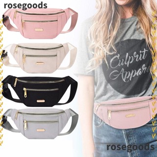 Rosegoods1 กระเป๋าคาดอกลําลอง คาดเอว กันน้ํา หลากสีสัน