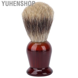 Yuhenshop Men Shaving Brush Beard Shave Care Tool With Resin Handle For Male