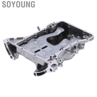 Soyoung Aluminum Engine Oil Sump Pan 11200-5PA-A00 Replacement Fit for Honda Accord CR-V 2018