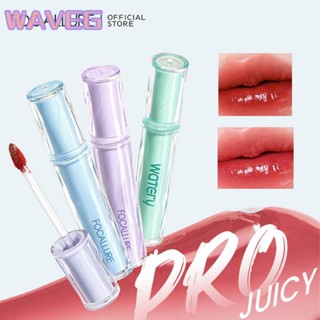 เวฟ Focallure Jelly Watery Lip Tint เกาหลีมันวาวอวบอิ่มเม็ดสีสูงติดทนนาน Bare Lip น้ำหนักเบาไม่เหนียวเหนอะหนะให้ความชุ่มชื้น