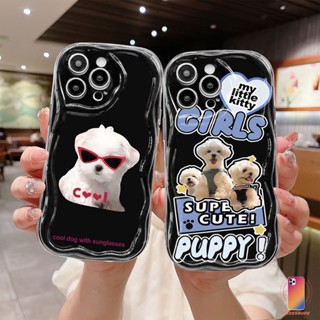 เคสโทรศัพท์มือถือ แบบนิ่ม ลายลูกสุนัข 3D ขอบโค้ง สําหรับ Infinix Hot 8 9 20 12 30 10 11 Play 8 Lite 9 PRO 11 Plus 10 Lite 20i 30i Note 12 PRO 12 Turbo G96 Smart 5 7 4 6 Plus 5PRO