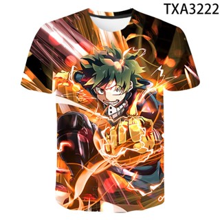 เสื้อยืด พิมพ์ลาย My Hero Academia Boku No Hero Academia