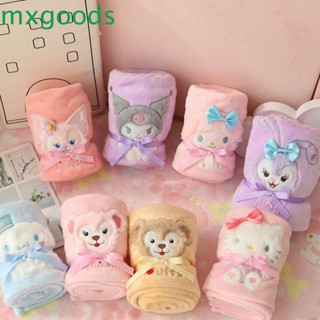 Mxgoods ผ้าห่ม ผ้ากํามะหยี่ ลายการ์ตูนอนิเมะ Cinnamoroll สําหรับเด็กทารก