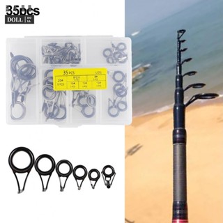 ⭐24H SHIPING ⭐Fish Rod Guide Ring 8#-20# Double-layer Fishing Repair Set Single Foot