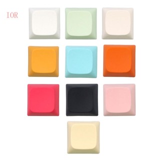 Ior ปุ่มกดคีย์บอร์ด PBT 1U แบบหนา สีย้อม DIY