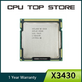 Cpu Intel Xeon X3430 Quad Core 2.4GHz LGA 1156 8M Cache 95W เดสก์ท็อป