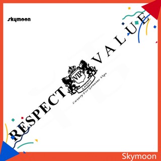 Skym* สติกเกอร์สะท้อนแสง ลายสิงโต VIP สําหรับติดตกแต่งกระจกรถยนต์