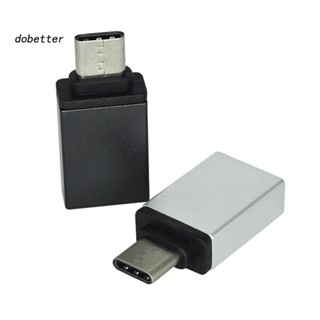 &lt;Dobetter&gt; อะแดปเตอร์แปลง Type-C ตัวผู้ เป็น USB 30 ตัวเมีย OTG สําหรับ Android โทรศัพท์มือถือ ดิสก์ USB