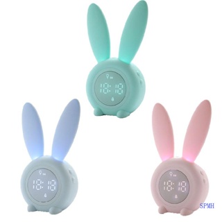 Super Bunny นาฬิกาปลุก 60s นับถอยหลัง 5 นาที หน้าจอ LCD สําหรับ Time Temp ℃ ℉นาฬิกาจับเวลา สําหรับบ้าน