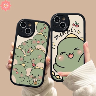 เคสโทรศัพท์มือถือ ลายการ์ตูนไดโนเสาร์น่ารัก สําหรับ Oppo A17 A7 A54 A31 A12 A76 A57 A95 A77s A78 A15 A5 A55 A1K A96 A9 A3S A17K A16E A92 A16 A5s A58 A74 A16K A53 Reno 8T 7Z 5F 5