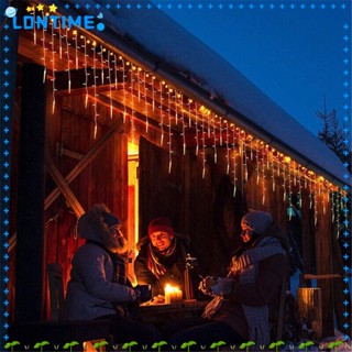 Lontime สายไฟหิ่งห้อย LED กันฝน สําหรับตกแต่งงานแต่งงาน ปาร์ตี้