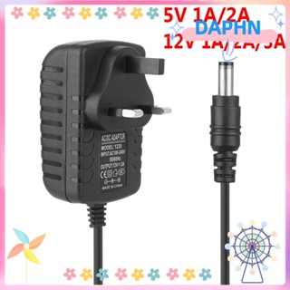 อะแดปเตอร์พาวเวอร์ซัพพลายกล้องวงจรปิด DAPHS AC DC 5V 12V 1A 2A 3A 100-240V